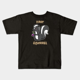 Fart Squirrel Kids T-Shirt